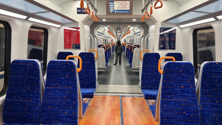 Nuevos trenes reforzarán el servicio Limache–Puerto en 2026 EFE 2026